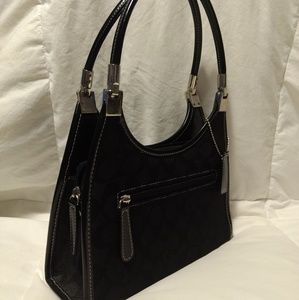 Coach, black handbag
